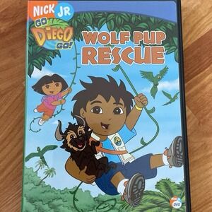 Nick Jr Go Diego Go Wolf Pup Rescue DVD‎